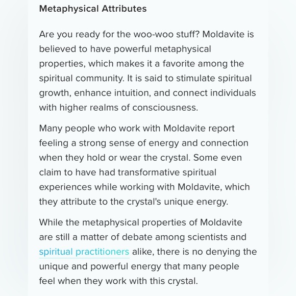 Genuine Moldavite & Herkimer Diamond Sterling Silver Pendant - Picture 4 of 4